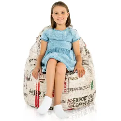Smart Kompakt-Sitzsack Porto - Premium Print-Stoff – Ansicht 11