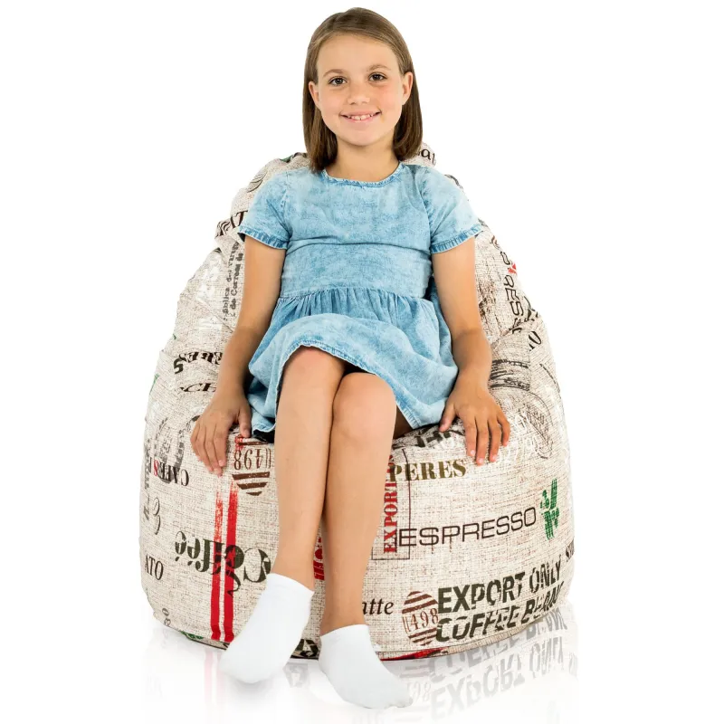 Smart Kompakt-Sitzsack Porto - Premium Print-Stoff – Ansicht 11