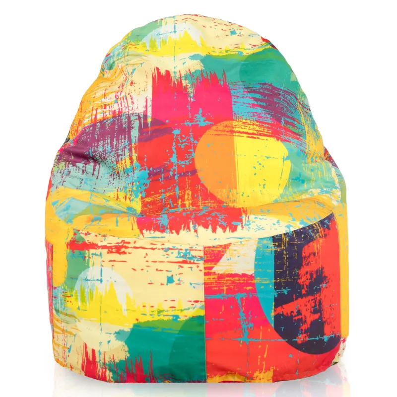 Smart Kompakt-Sitzsack Porto - Premium Print-Stoff – Ansicht 14