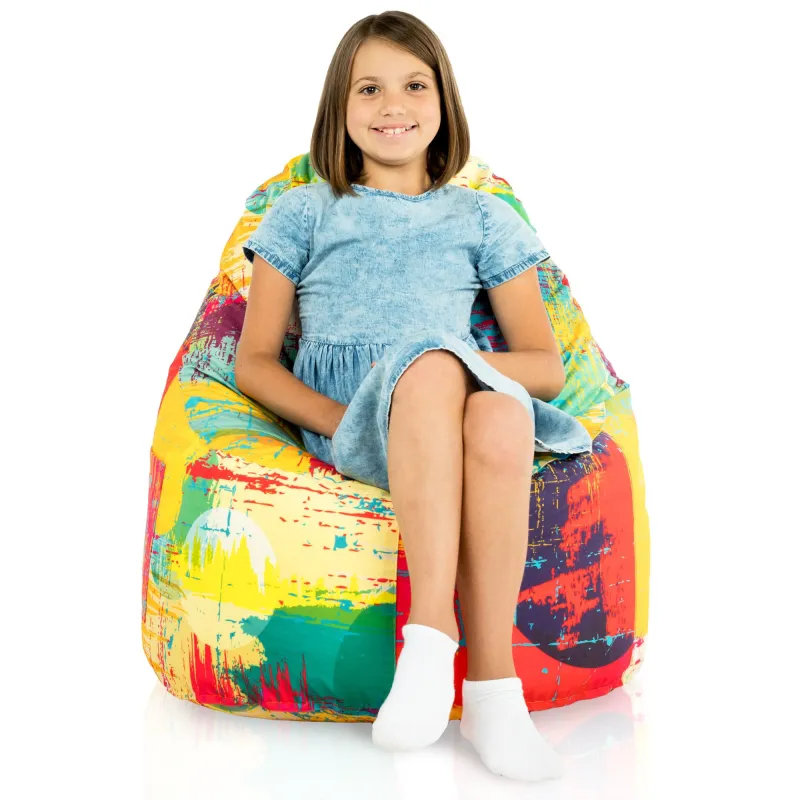 Smart Kompakt-Sitzsack Porto - Premium Print-Stoff – Ansicht 15