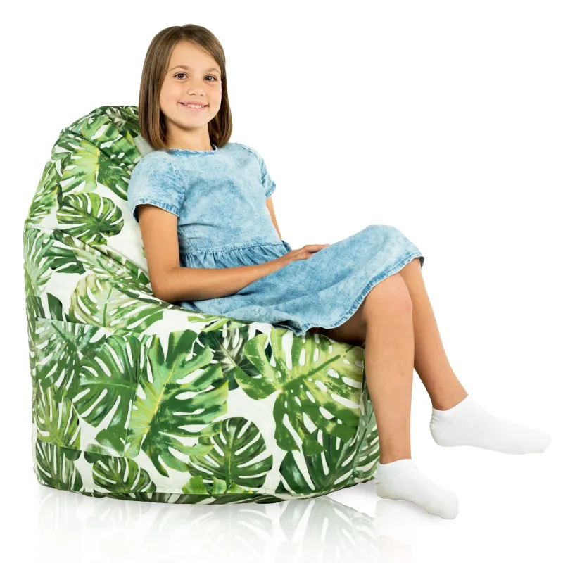 Smart Kompakt-Sitzsack Porto - Premium Print-Stoff – Ansicht 24