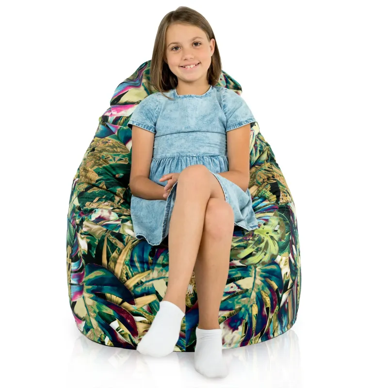 Smart Kompakt-Sitzsack Porto - Premium Print-Stoff – Ansicht 33