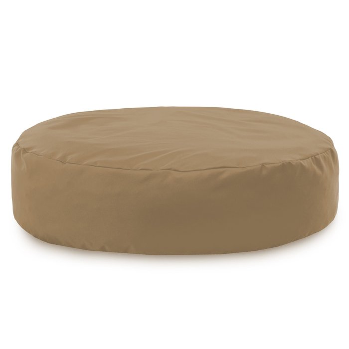 Beige Bodenkissen Outdoor Strand