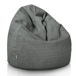 Kinder-Sitzsack - Teddy-Bouclé