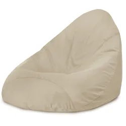Sitzsack mit Rückenlehne XXL Drop - Soft-Velours