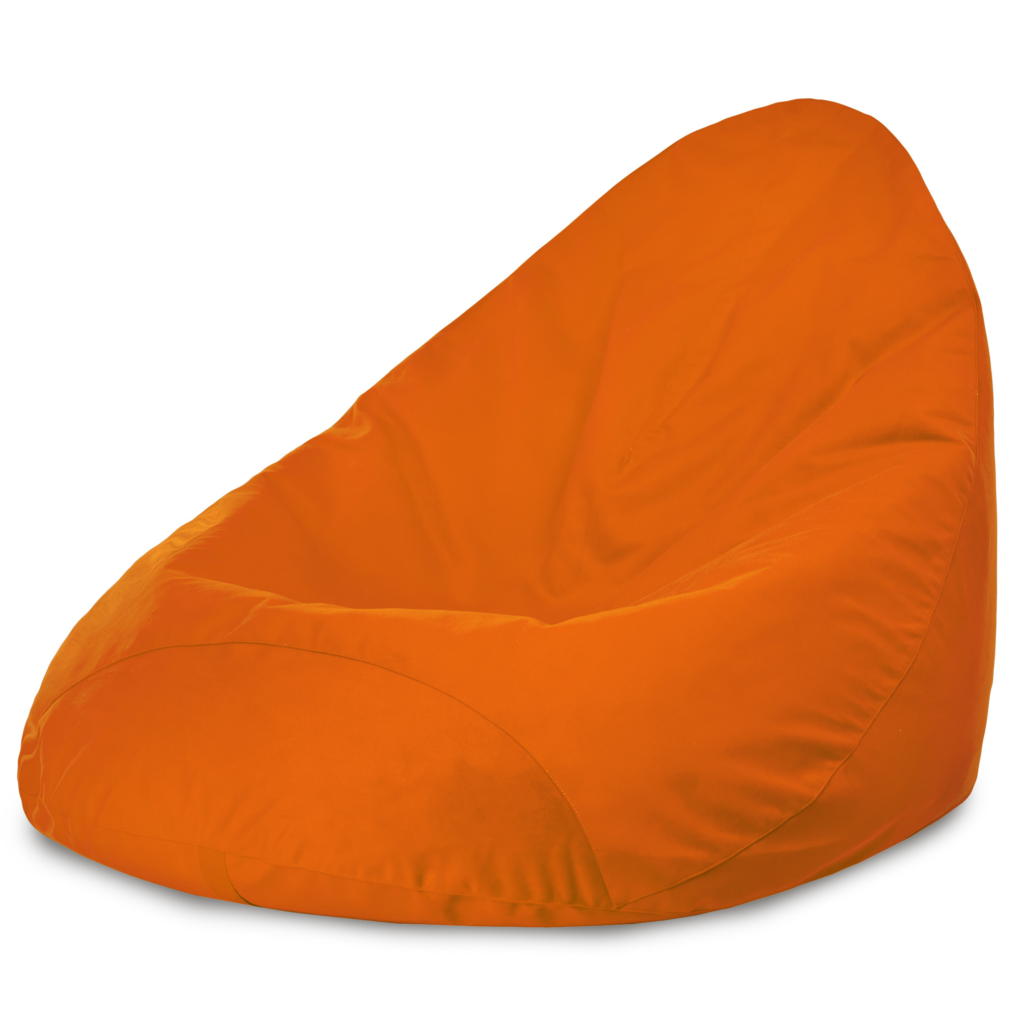 Orange Sitzsack Mit Lehne Drop Plüsch ITALPOUF Orange Sitzsack Mit Lehne Drop Plüsch ITALPOUF