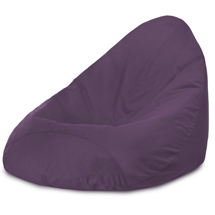 Lavender Sitzsack Mit Lehne Drop Plüsch