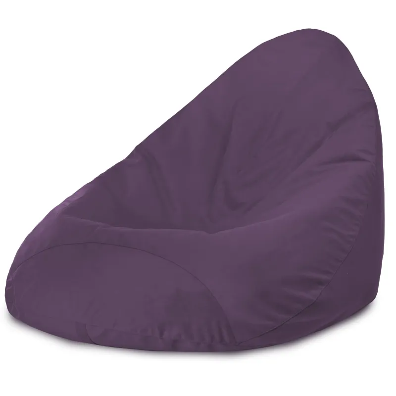 Sitzsack mit Rückenlehne XXL Drop - Soft-Velours – Ansicht 16