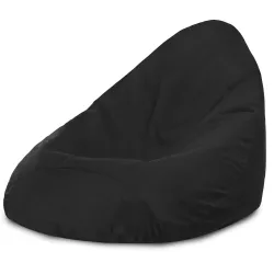 Sitzsack mit Rückenlehne XXL Drop - Soft-Velours