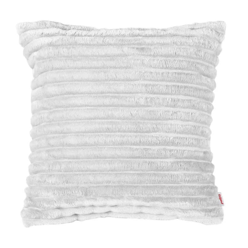 Quadratisches Dekokissen 60x60 cm - Breitcord Stripe
