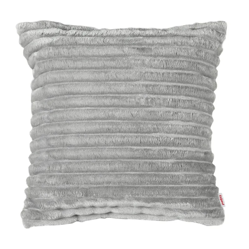 Quadratisches Dekokissen 60x60 cm - Breitcord Stripe