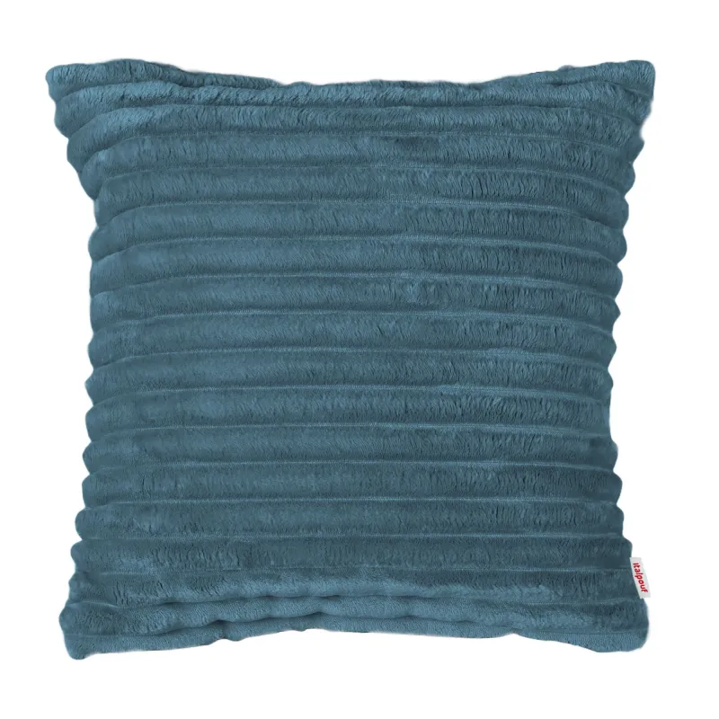 Quadratisches Dekokissen 60x60 cm - Breitcord Stripe