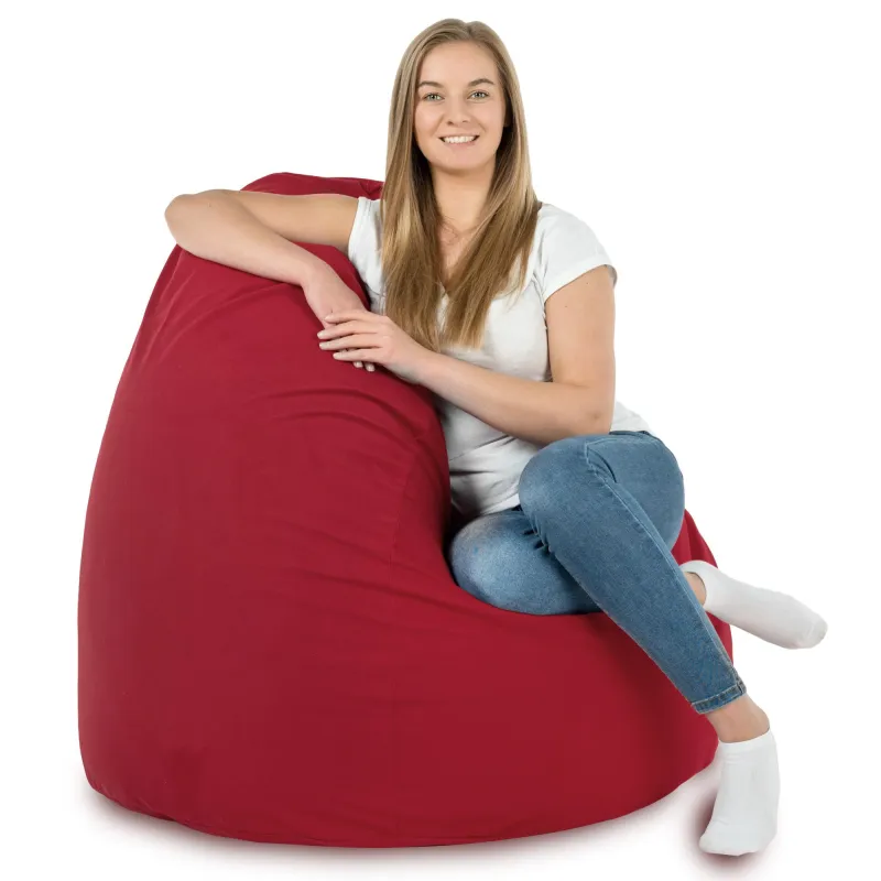 Riesensitzsack XXL für Erwachsene - Soft-Velours – Ansicht 44