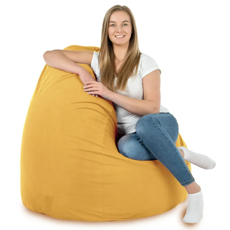 Riesensitzsack XXL für Erwachsene - Soft-Velours – Ansicht 48