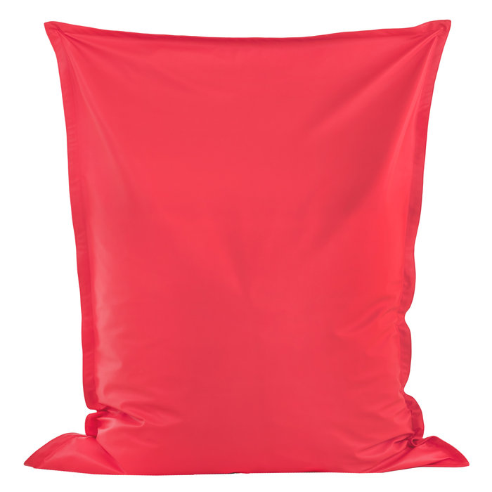 Rosa Sitzkissen XXL Kunstleder Mädchen