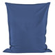 Blau Sitzkissen XXL Kunstleder Groß
