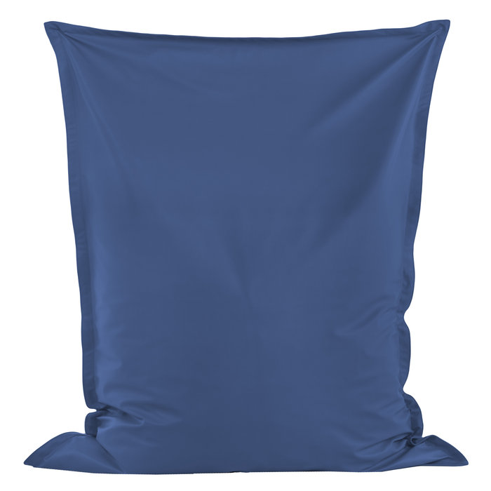 Blau Sitzkissen XXL Kunstleder Groß