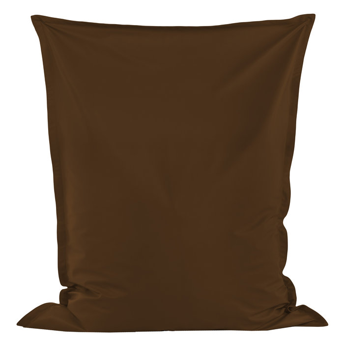 Dunkelbraun Sitzkissen XXL Kunstleder