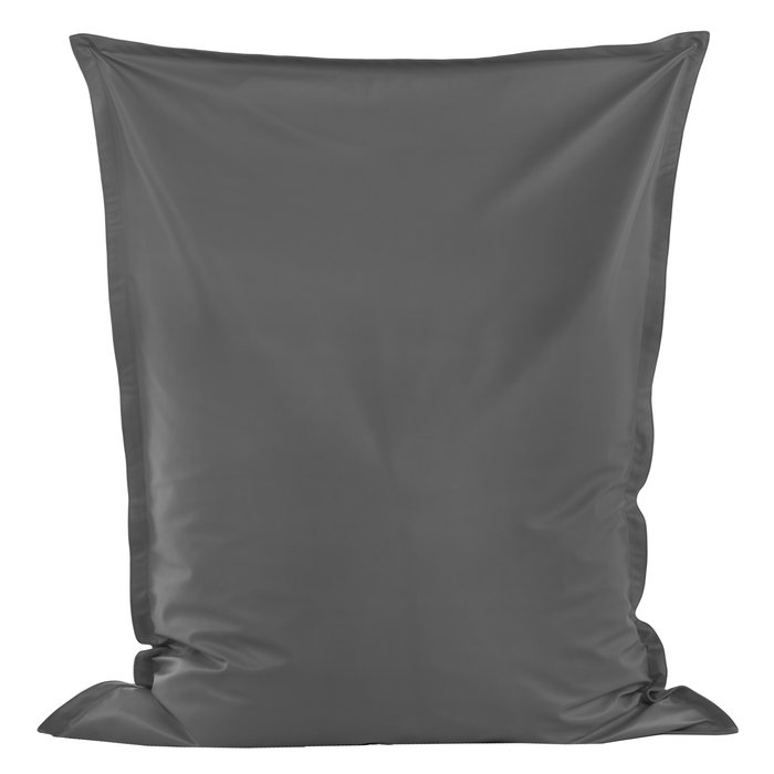 Grau Sitzkissen XXL Kunstleder Modern