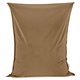 Beige Sitzkissen Groß XXL Plüsch Liege