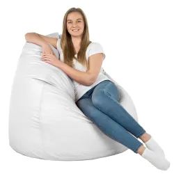 Riesensitzsack XXL für Erwachsene - Kunstleder – Ansicht 3