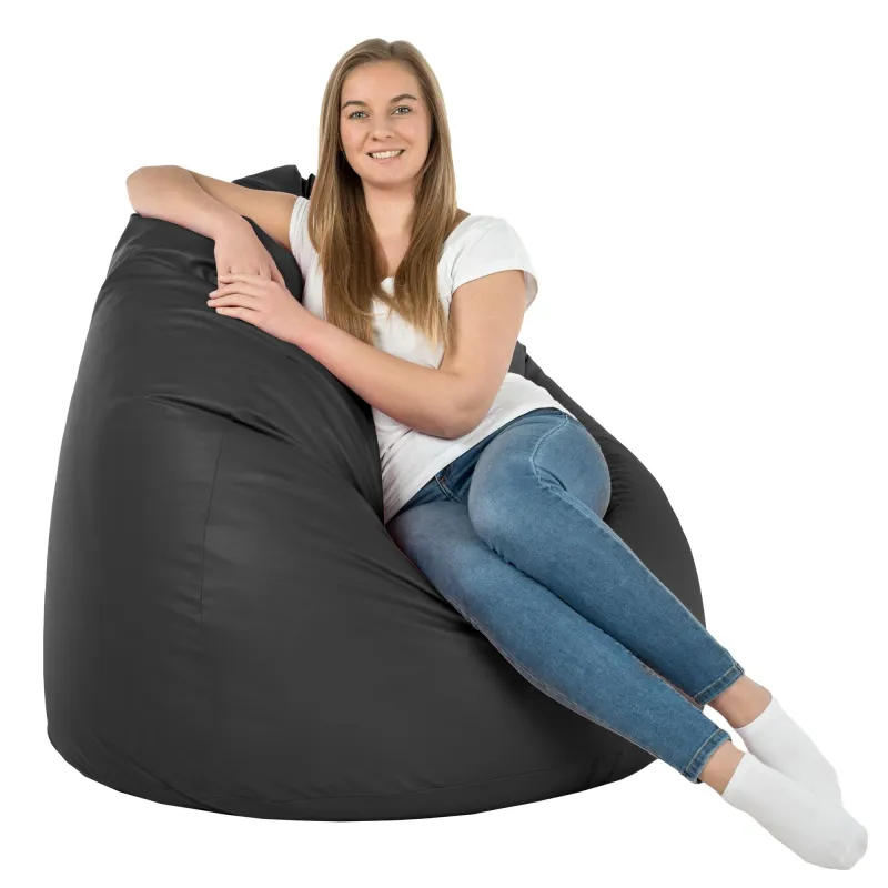 Riesensitzsack XXL für Erwachsene - Kunstleder – Ansicht 28