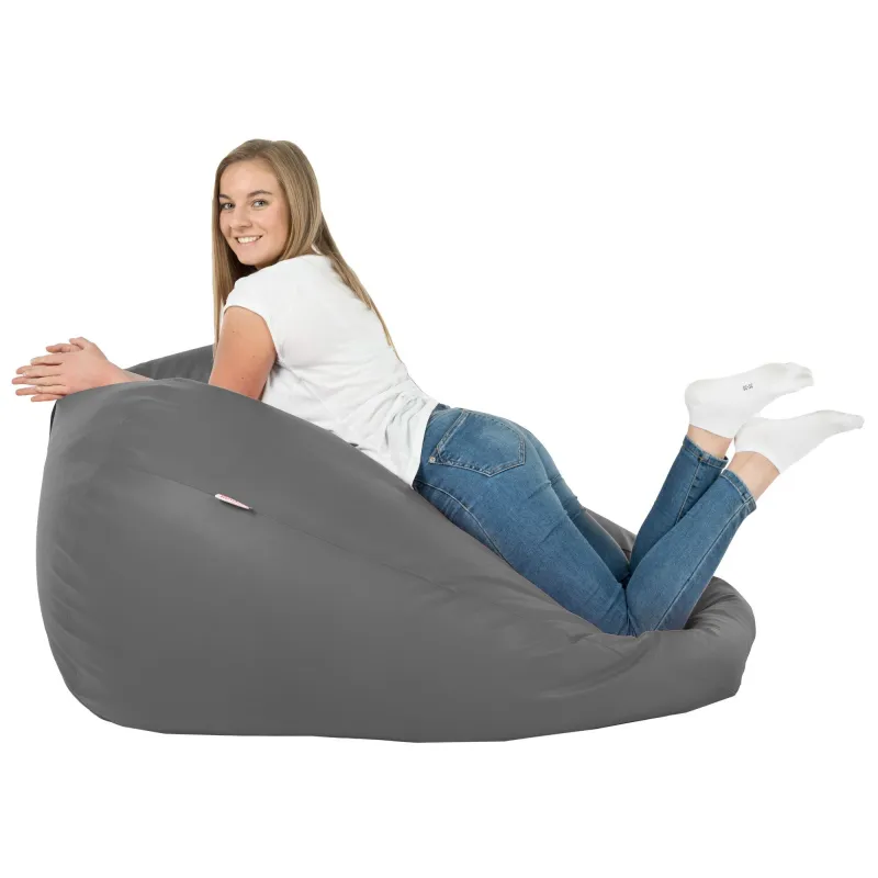 Riesensitzsack XXL für Erwachsene - Kunstleder – Ansicht 90