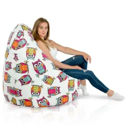 Riesensitzsack XXL für Erwachsene - Premium Print-Stoff – Ansicht 8