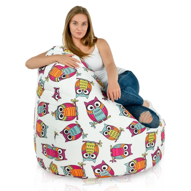 Riesensitzsack XXL für Erwachsene - Premium Print-Stoff – Ansicht 9