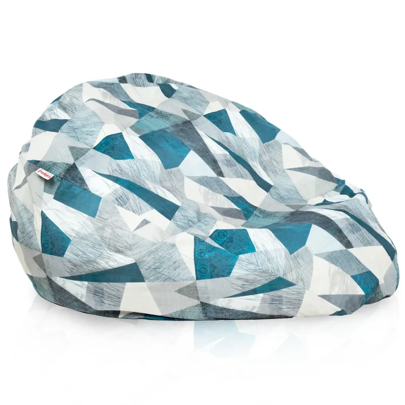 Riesensitzsack XXL für Erwachsene - Premium Print-Stoff – Ansicht 2