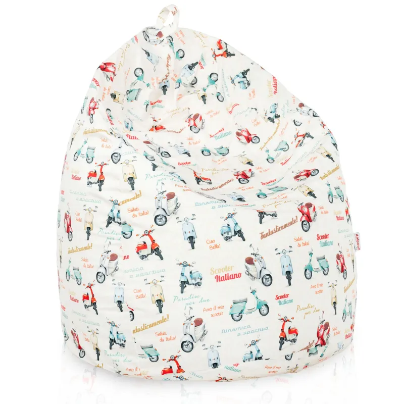 Riesensitzsack XXL für Erwachsene - Premium Print-Stoff – Ansicht 15