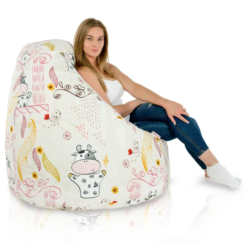 Riesensitzsack XXL für Erwachsene - Premium Print-Stoff – Ansicht 27