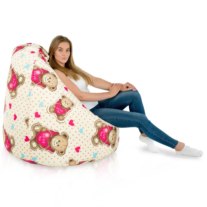 Riesensitzsack XXL für Erwachsene - Premium Print-Stoff – Ansicht 31