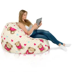 Riesensitzsack XXL für Erwachsene - Premium Print-Stoff – Ansicht 33