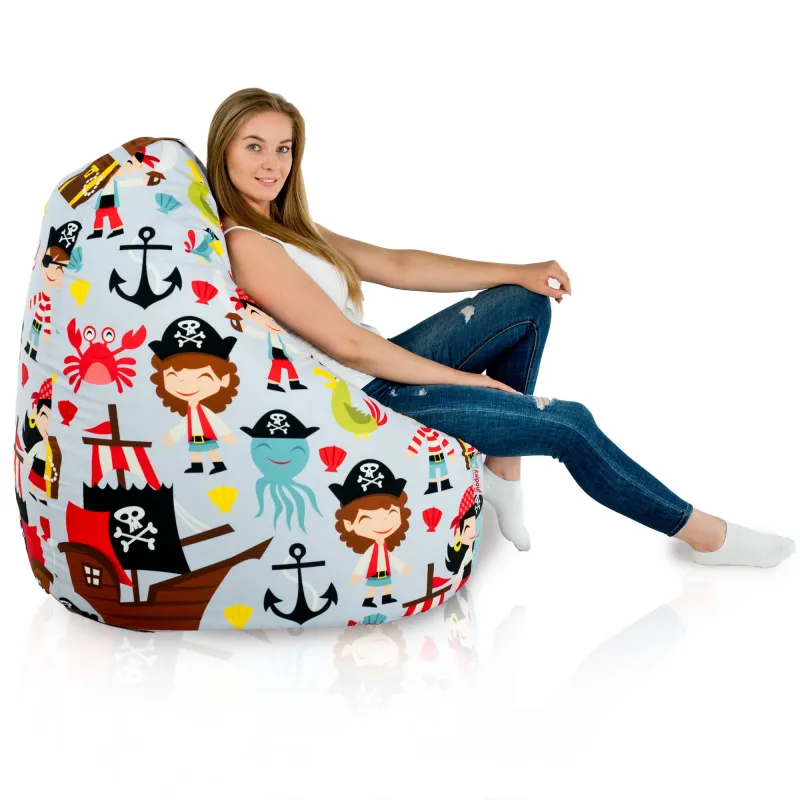 Riesensitzsack XXL für Erwachsene - Premium Print-Stoff – Ansicht 38