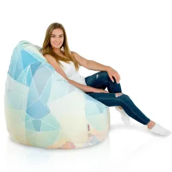 Riesensitzsack XXL für Erwachsene - Premium Print-Stoff – Ansicht 58