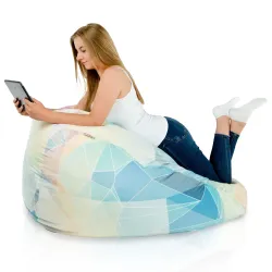 Riesensitzsack XXL für Erwachsene - Premium Print-Stoff – Ansicht 60