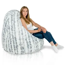 Riesensitzsack XXL für Erwachsene - Premium Print-Stoff – Ansicht 95