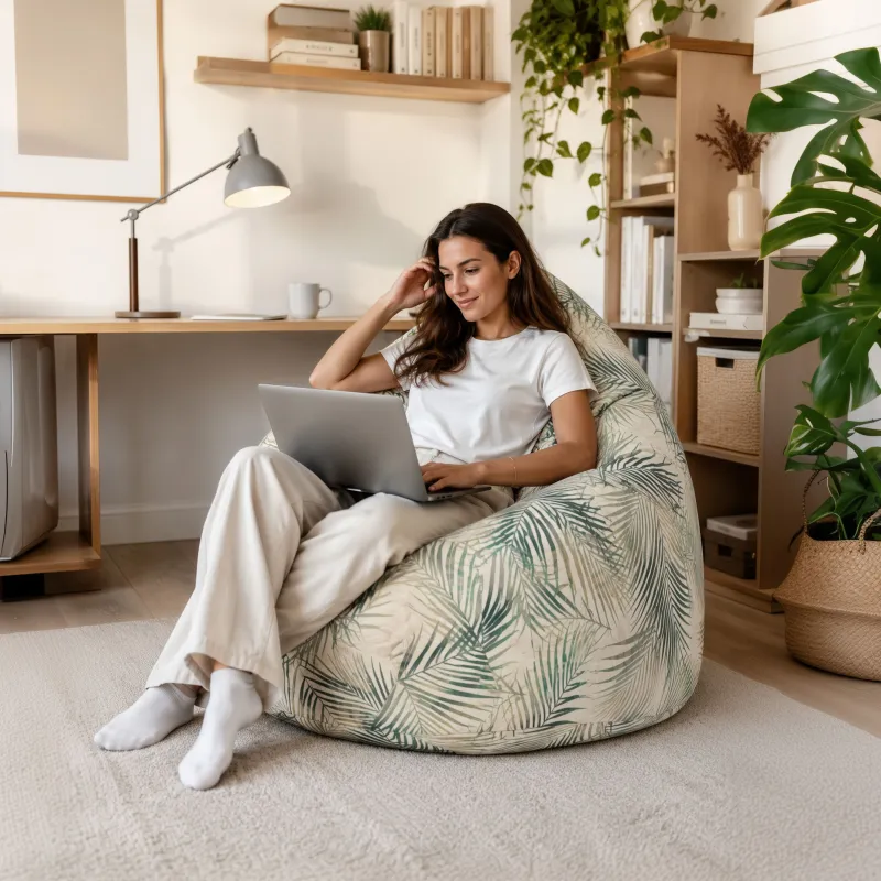 Riesensitzsack XXL für Erwachsene - Premium Print-Stoff – Ansicht 101