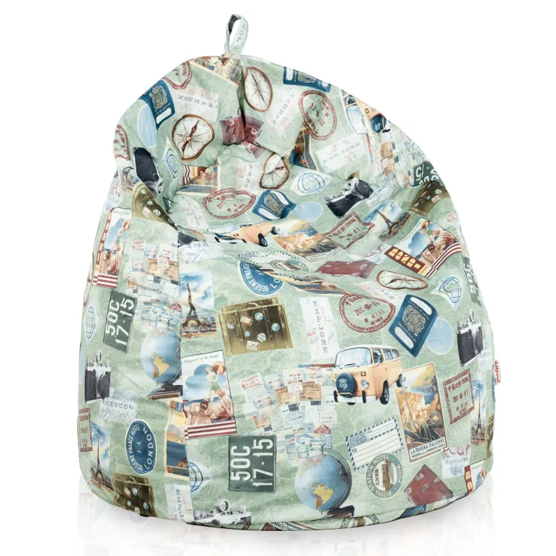 Riesensitzsack XXL für Erwachsene - Premium Print-Stoff – Ansicht 116