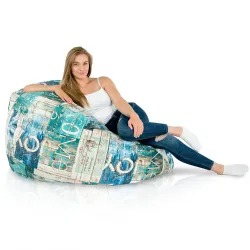 Riesensitzsack XXL für Erwachsene - Premium Print-Stoff – Ansicht 111