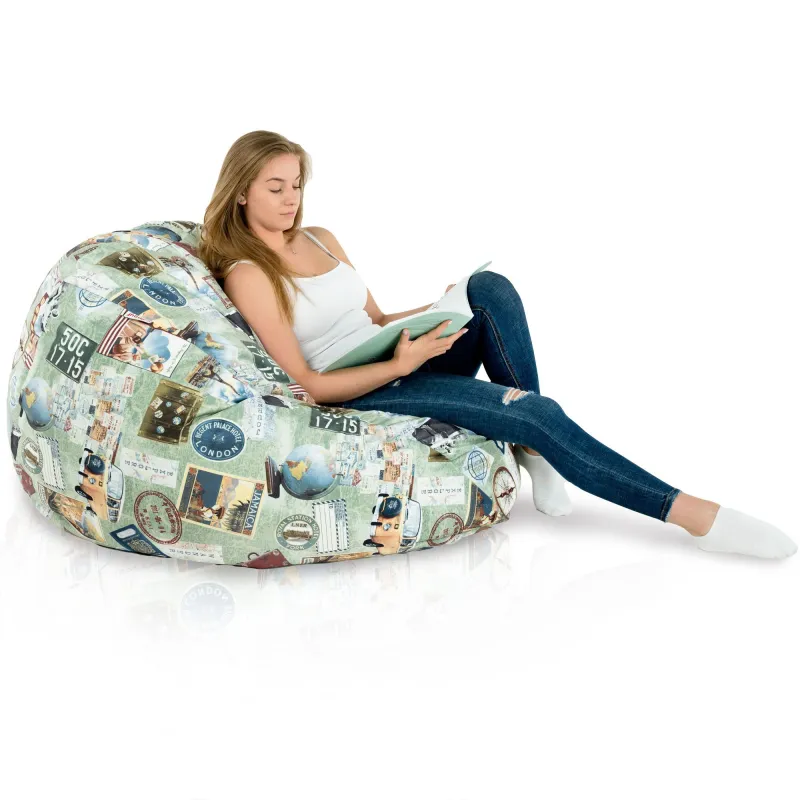 Riesensitzsack XXL für Erwachsene - Premium Print-Stoff – Ansicht 118