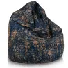 Blau-Gold Barock Ornament Vintage