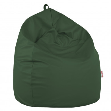 Dunkelgrün Sitzsack Kunstleder