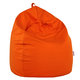 Orange Sitzsack Kunstleder