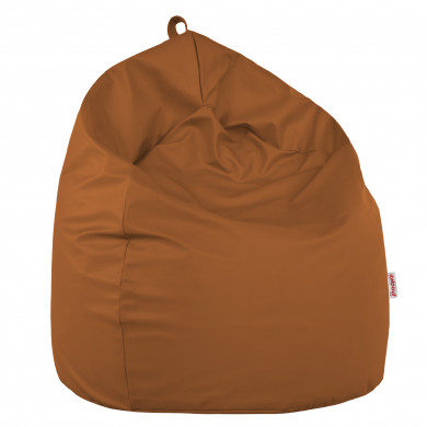 Hellbraun Sitzsack Kunstleder