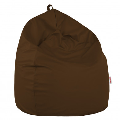 Dunkelbraun Sitzsack Kunstleder