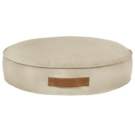 Rundes Hundebett und Katzenbett 80 cm - Soft-Velours