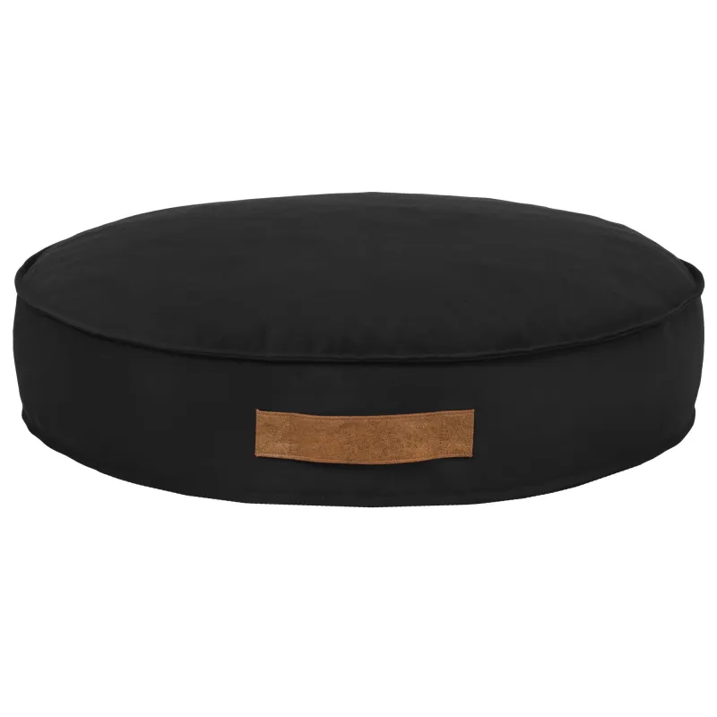 Rundes Hundebett und Katzenbett 80 cm - Soft-Velours – Ansicht 19