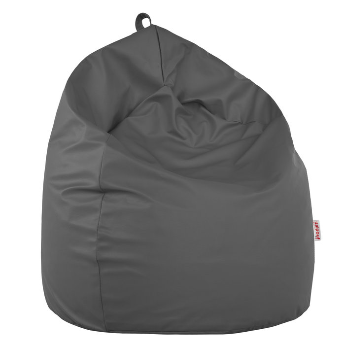 Grau Kindersitzsack Kunstleder